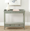 Safavieh Peter Console With Storage Drawers French Grey Furniture  Feature