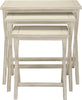 Safavieh Maryann Stacking Tray Tables White Furniture main image