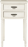 Safavieh Marilyn End Table With Storage Drawers White Furniture main image