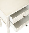 Safavieh Lori End Table With Storage Drawers White Furniture 
