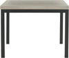 Safavieh Dennis Wood Top Side Table French Grey Furniture main image