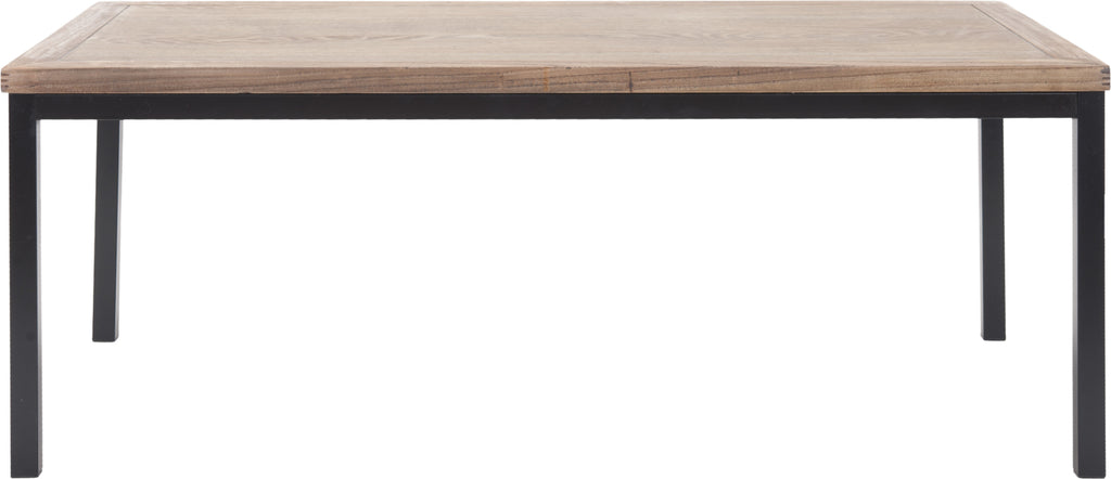 Safavieh Dennis Coffee Table Oak Furniture main image