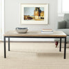 Safavieh Dennis Coffee Table Oak Furniture  Feature