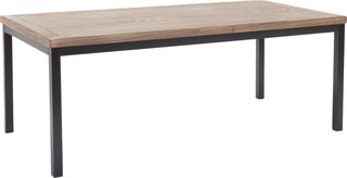 Safavieh Dennis Coffee Table Oak Furniture 