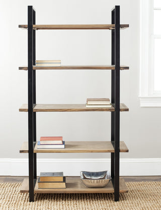 Safavieh Scott 5 Tier Etagere Oak Furniture  Feature