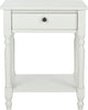 Safavieh Tami Accent Table With Storage Drawer Shady White Furniture main image