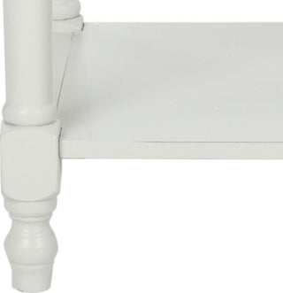 Safavieh Tami Accent Table With Storage Drawer Shady White Furniture 