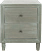 Safavieh Blaise Accent Stand With Storage Drawers French Grey Furniture main image