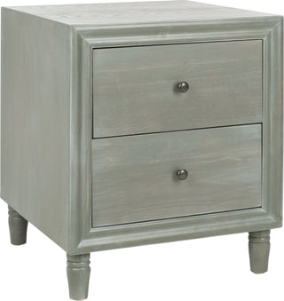 Safavieh Blaise Accent Stand With Storage Drawers French Grey Furniture 