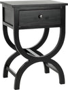Safavieh Maxine Accent Table With Storage Drawer Black Furniture 