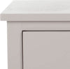 Safavieh Maxine Accent Table With Storage Drawer Quartz Grey Furniture 