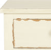 Safavieh Maxine Accent Table With Storage Drawer Vintage Cream Furniture 