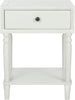 Safavieh Siobhan Accent Table With Storage Drawer Shady White Furniture main image