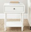 Safavieh Siobhan Accent Table With Storage Drawer Shady White Furniture  Feature