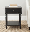 Safavieh Siobhan Accent Table With Storage Drawer Black Furniture  Feature