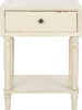 Safavieh Siobhan Accent Table With Storage Drawer Vintage Cream Furniture main image