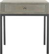 Safavieh Adena End Table With Storage Drawer French Grey Furniture main image