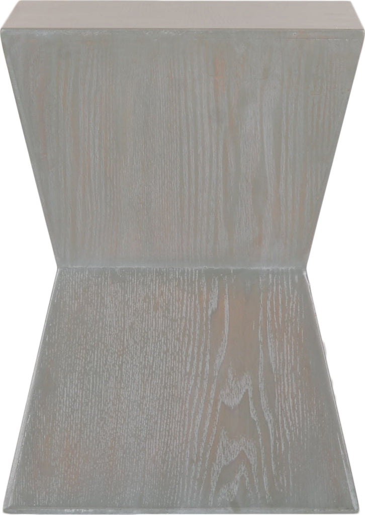Safavieh Lotem Curved Square Top Accent Table French Grey Furniture main image