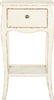 Safavieh Thelma End Table With Storage Drawer Vintage Cream Furniture main image