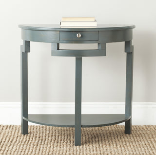 Safavieh Liana Console Steel Teal Furniture  Feature