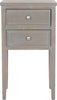 Safavieh Toby End Table With Storage Drawers French Grey Furniture main image