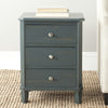 Safavieh Joe End Table With Storage Drawers Steel Teal Furniture  Feature