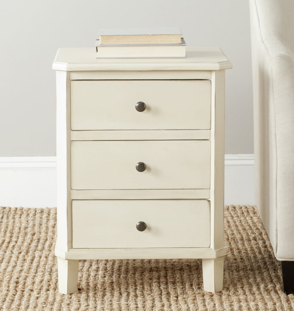 Safavieh Joe End Table With Storage Drawers Barley Furniture  Feature