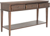 Safavieh Manelin Console With Storage Drawers Sepia Furniture 