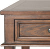 Safavieh Manelin Coffee Table With Storage Drawers Sepia Furniture 