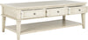 Safavieh Manelin Coffee Table With Storage Drawers White Wash Furniture 
