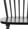 Safavieh Parker 17''H Spindle Dining Chair (SET Of 2) Black Furniture 