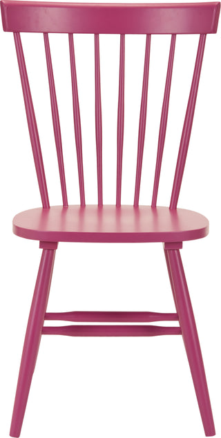 Safavieh Parker 17''H Spindle Dining Chair (SET Of 2) Raspberry Furniture main image