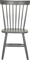Safavieh Parker 17''H Spindle Dining Chair (SET Of 2) Charcoal Grey Furniture main image