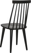 Safavieh Burris 17''H Spindle Side Chair Black Furniture 