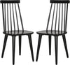 Safavieh Burris 17''H Spindle Side Chair Black Furniture  Feature