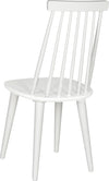 Safavieh Burris 17''H Spindle Side Chair White Furniture 