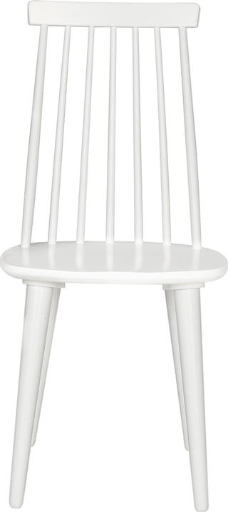 Safavieh Burris 17''H Spindle Side Chair White Furniture main image