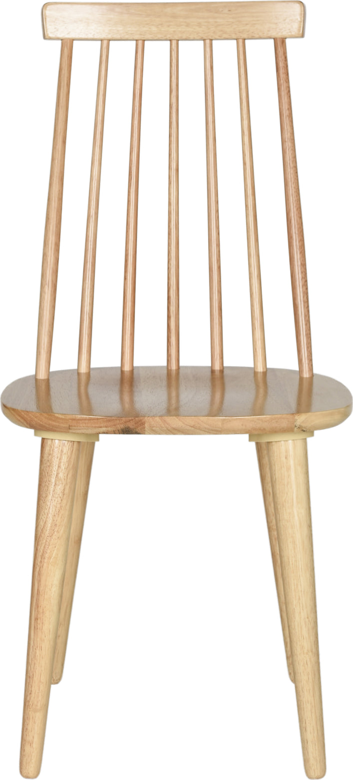 Safavieh Burris 17''H Spindle Side Chair Natural Furniture main image