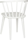 Safavieh Blanchard 18''H Curved Spindle Side Chair White Furniture 