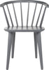 Safavieh Blanchard 18''H Curved Spindle Side Chair Grey Furniture main image