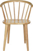 Safavieh Blanchard 18''H Curved Spindle Side Chair Natural Furniture main image