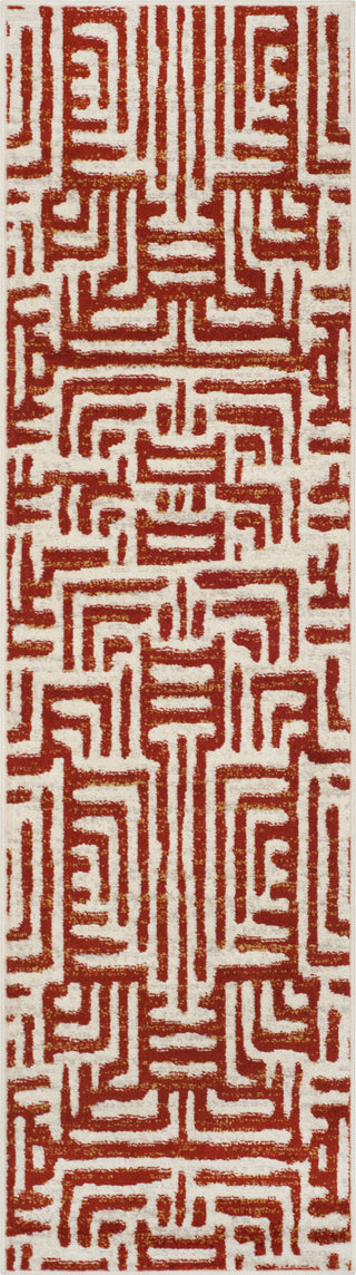 Safavieh Amsterdam AMS106B Ivory/Terracotta Area Rug