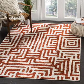 Safavieh Amsterdam AMS106B Ivory/Terracotta Area Rug