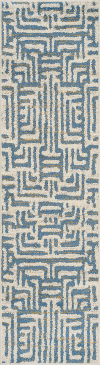 Safavieh Amsterdam AMS106C Ivory/Light Blue Area Rug