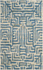 Safavieh Amsterdam AMS106C Ivory/Light Blue Area Rug