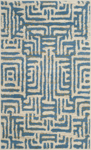 Safavieh Amsterdam AMS106C Ivory/Light Blue Area Rug