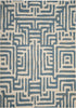 Safavieh Amsterdam AMS106C Ivory/Light Blue Area Rug