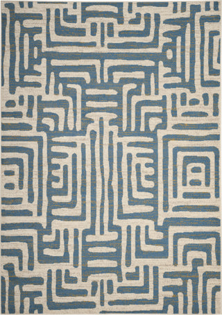 Safavieh Amsterdam AMS106C Ivory/Light Blue Area Rug