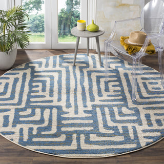 Safavieh Amsterdam AMS106C Ivory/Light Blue Area Rug