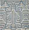 Safavieh Amsterdam AMS106C Ivory/Light Blue Area Rug